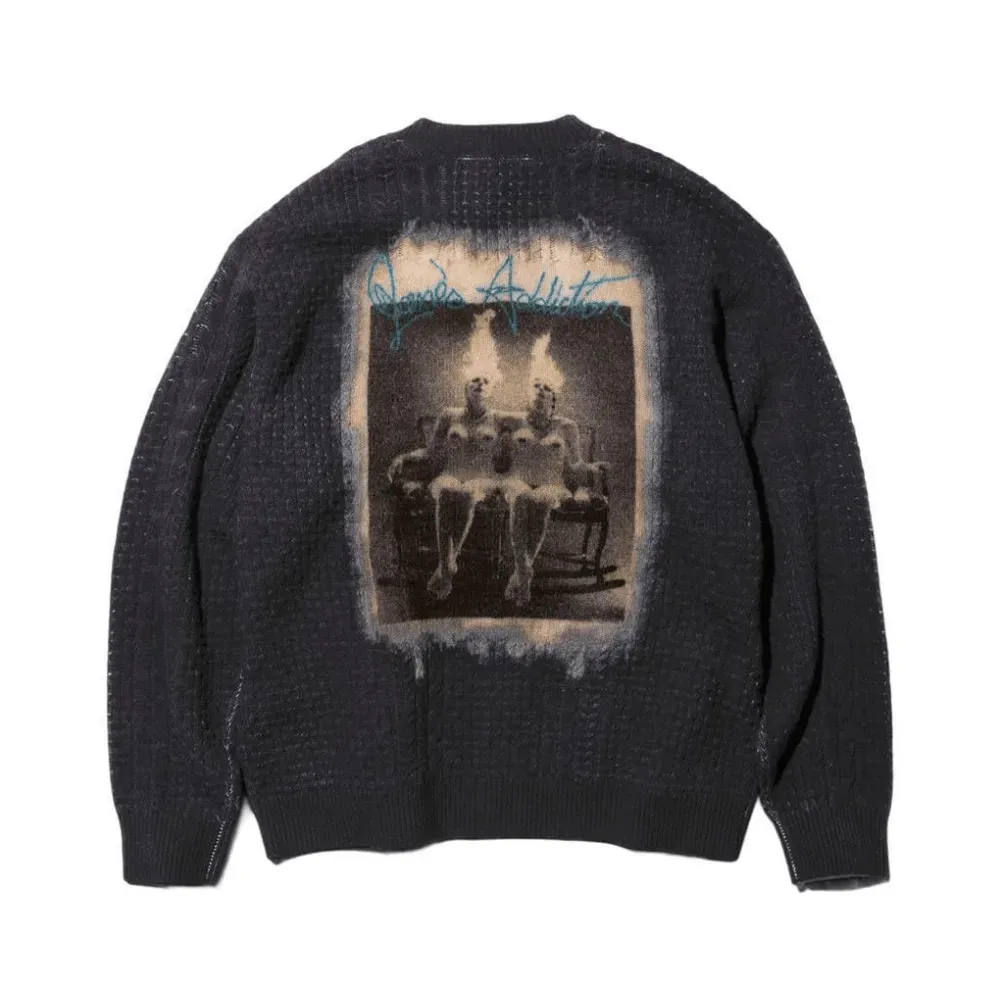 Jane’s Addiction x Supreme Cardigan Black foto 1