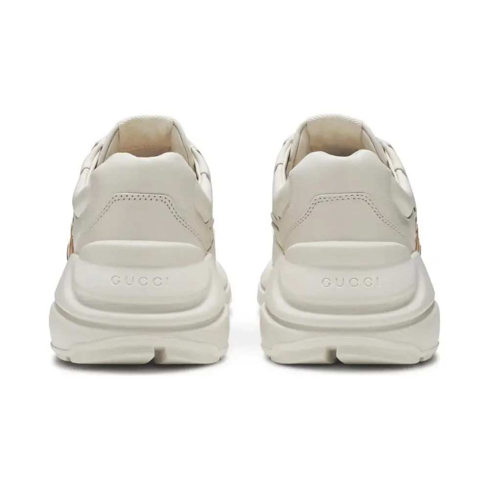 Gucci Rhyton Leather Vintage Logo foto 2