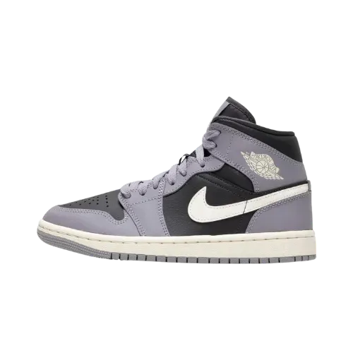 Air Jordan 1 Mid Cement Grey Sail Anthracite