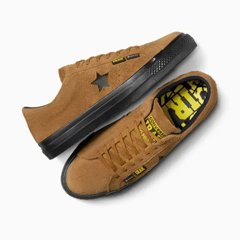 Irak x Converse One Star Pro Amber Brown Black foto 1