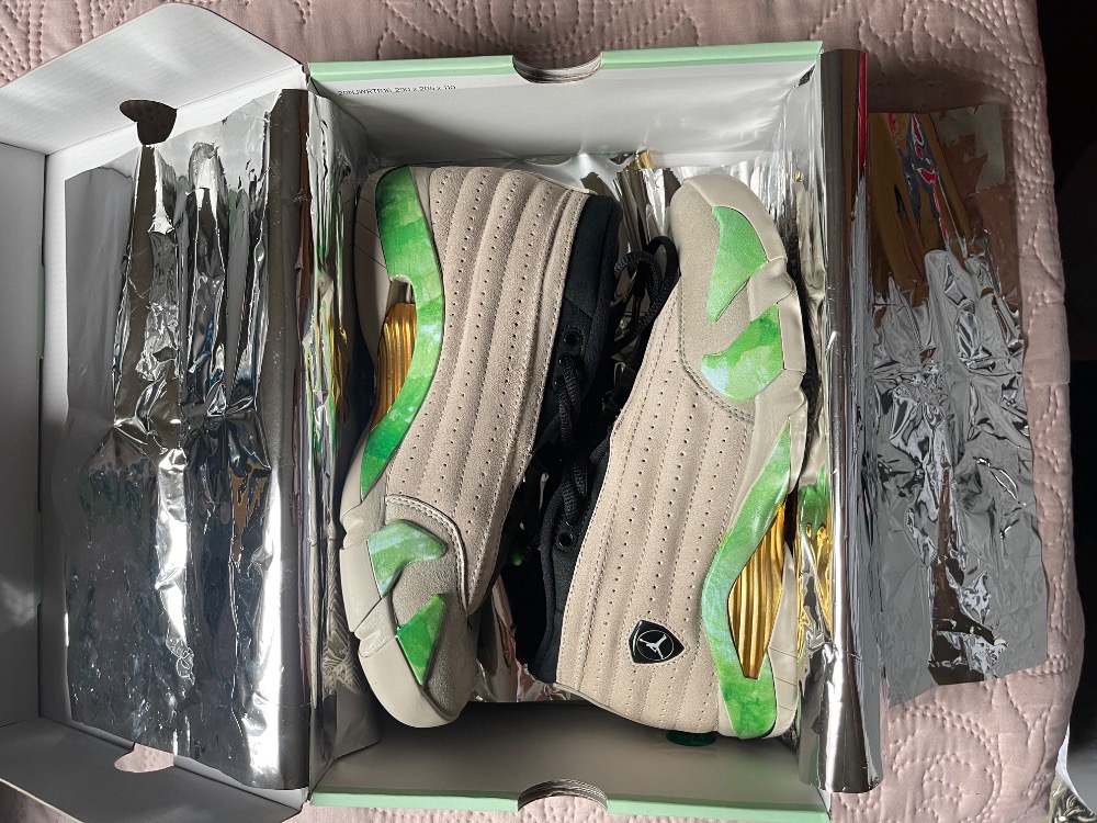 Aleali May x Air Jordan 14 Low Fortune