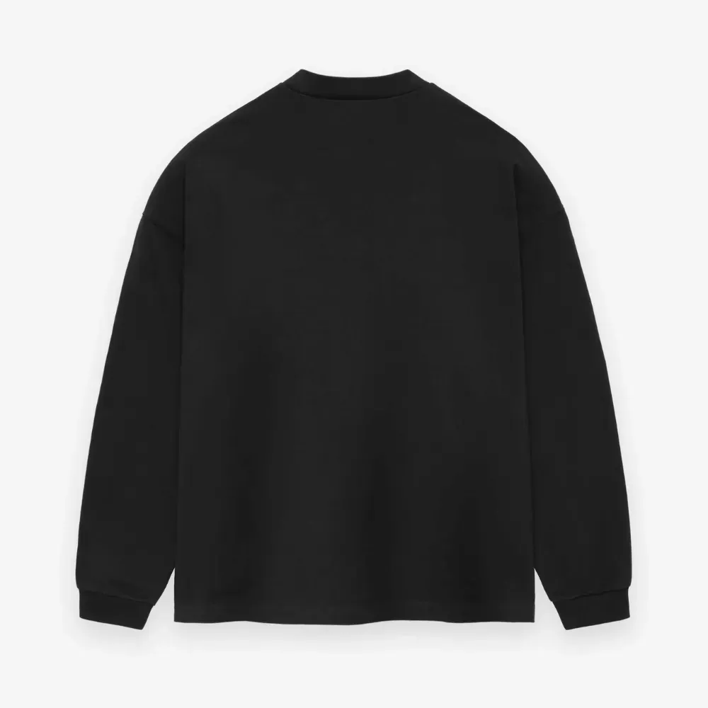 Camiseta Fear of God Essentials L/S Black foto 1