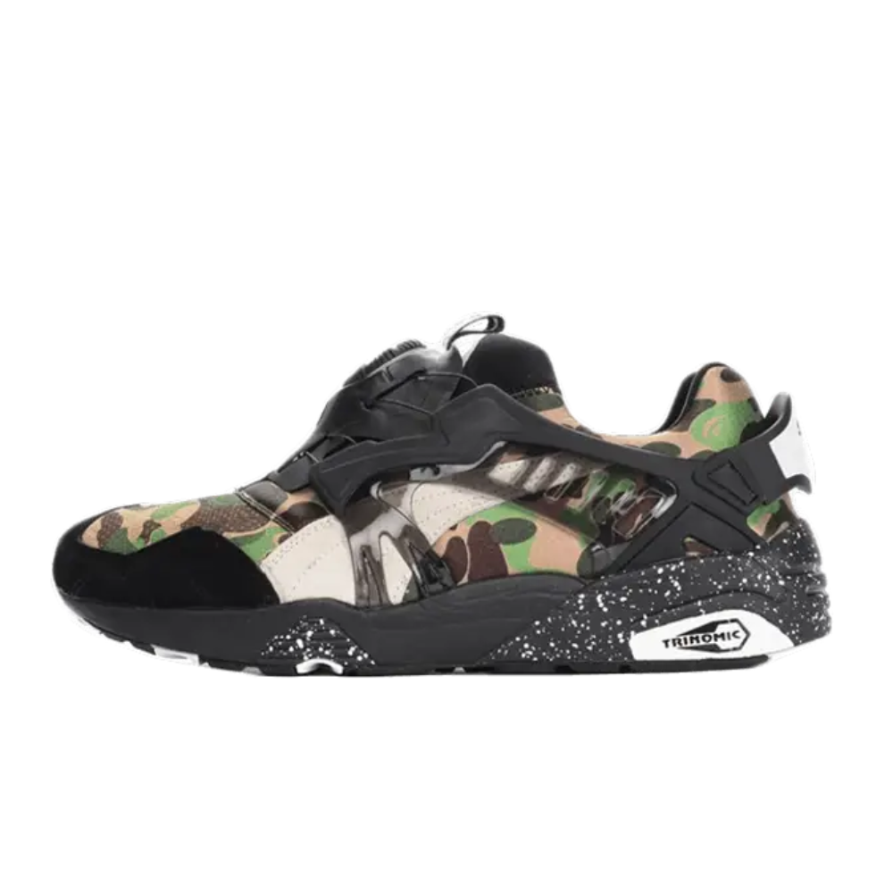 BAPE x Puma Disc Blaze Camo Green foto 1