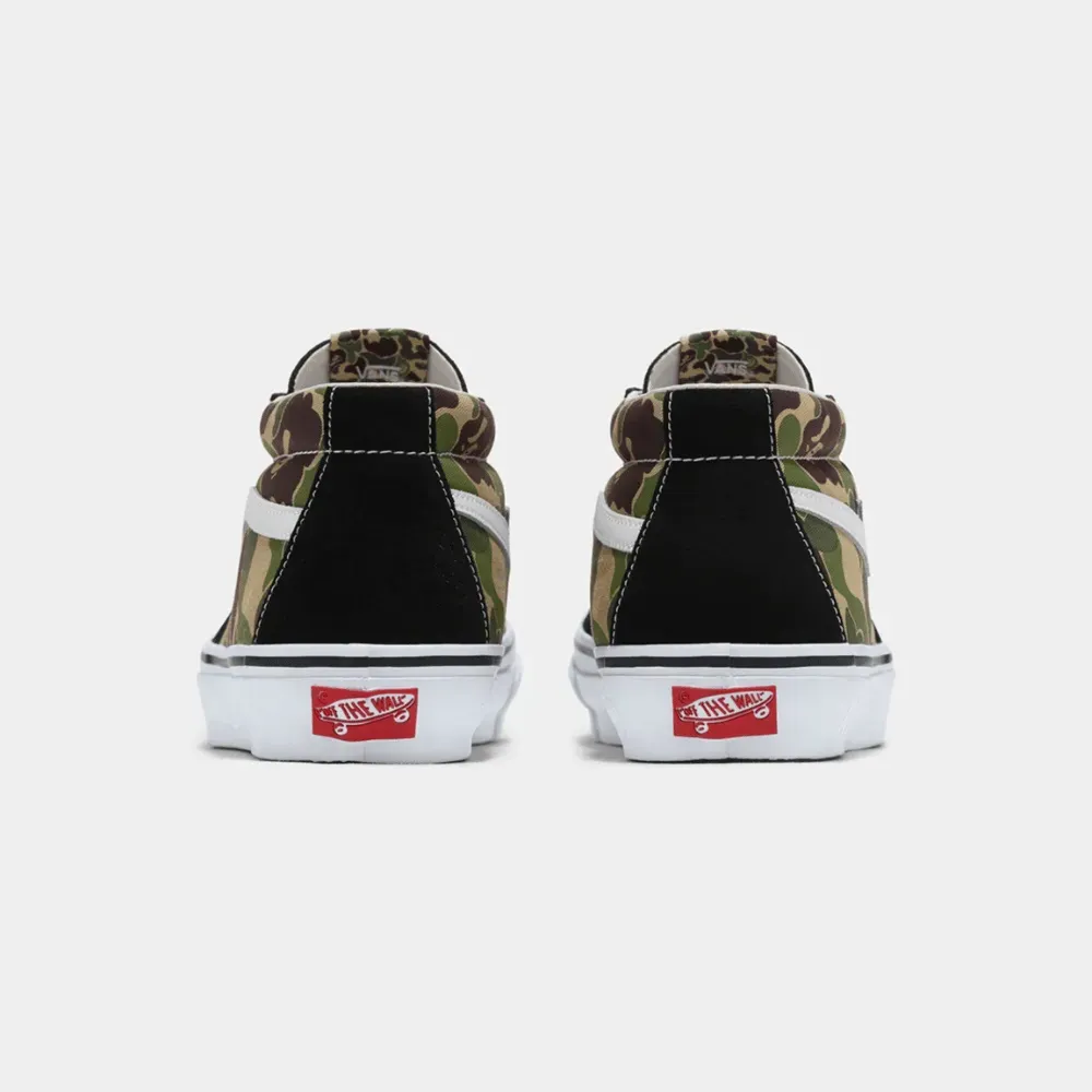 Imagem BAPE x Vans SK8 Mid LX Abc Camo Green