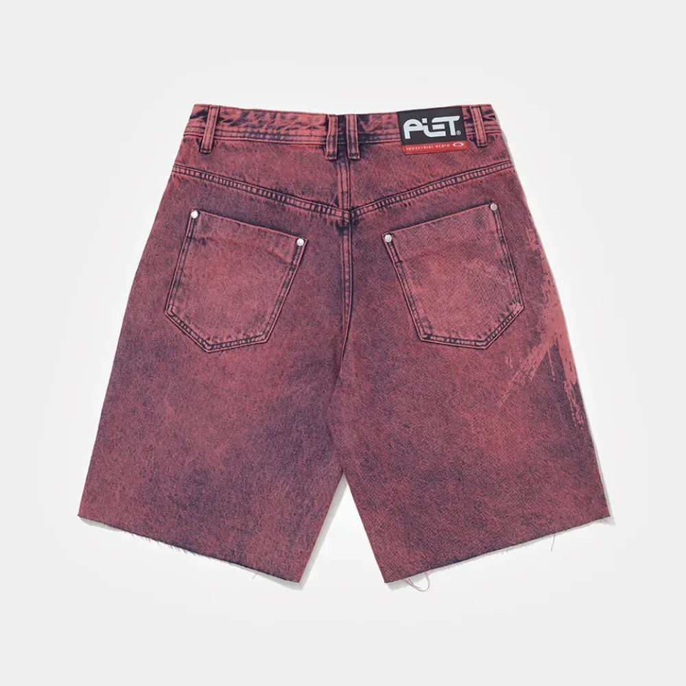 Oakley x Piet Bermuda Distressed Denim Violet foto 1