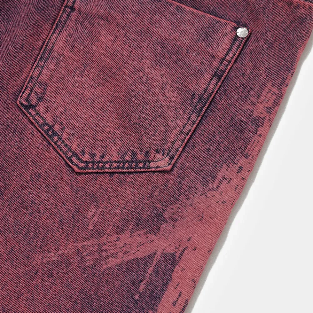 Oakley x Piet Bermuda Distressed Denim Violet foto 4