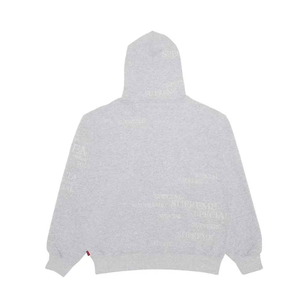 Moletom Supreme Special Zip Up Hooded Ash Grey foto 1
