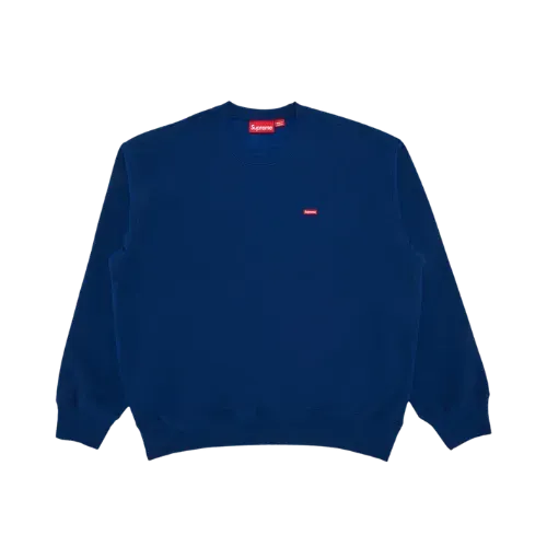 Crewneck Supreme Small Box Dark Royal