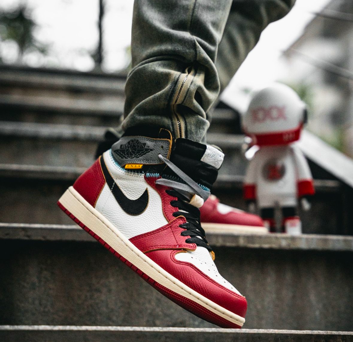 Union LA e Jordan Revelam Fotos Detalhadas do Novo Air Jordan 1 High