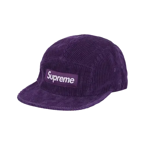 Boné Supreme Corduroy Camp Purple
