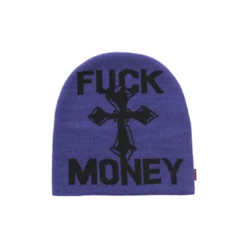 Touca Supreme Fuck Money Blue
