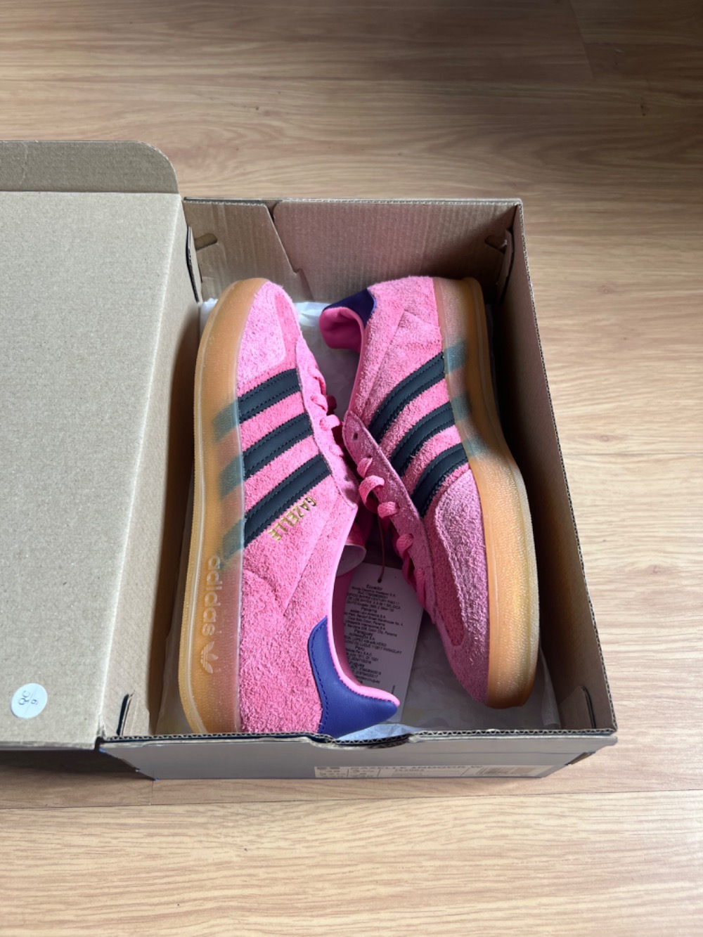 adidas Gazelle Indoor Bliss Pink — 39, Novo
