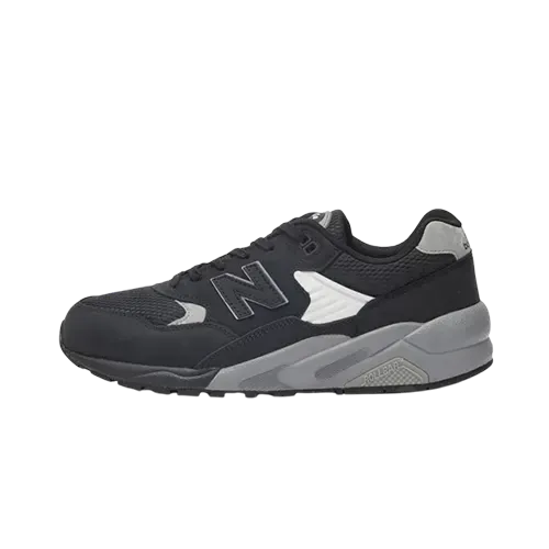 New Balance 580 Black Shadow Grey Silver Metallic