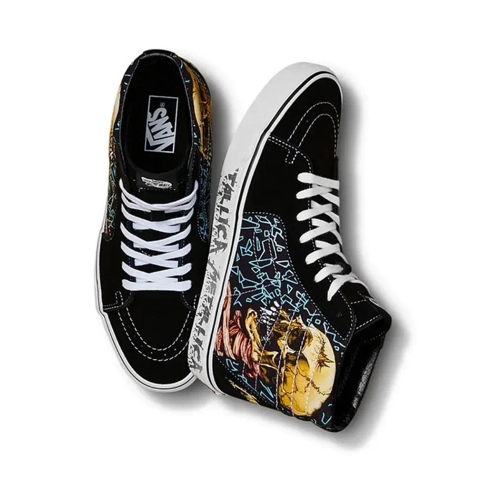 Metallica x Vans Sk8-Hi The Black Album 30th Anniversary - Droper