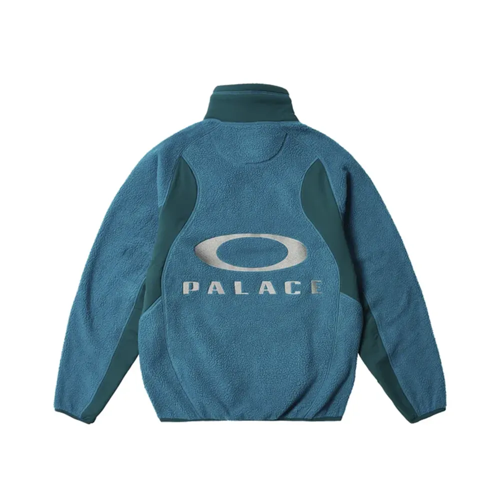 Oakley x Palace Jaqueta Fleece Petrol - Droper