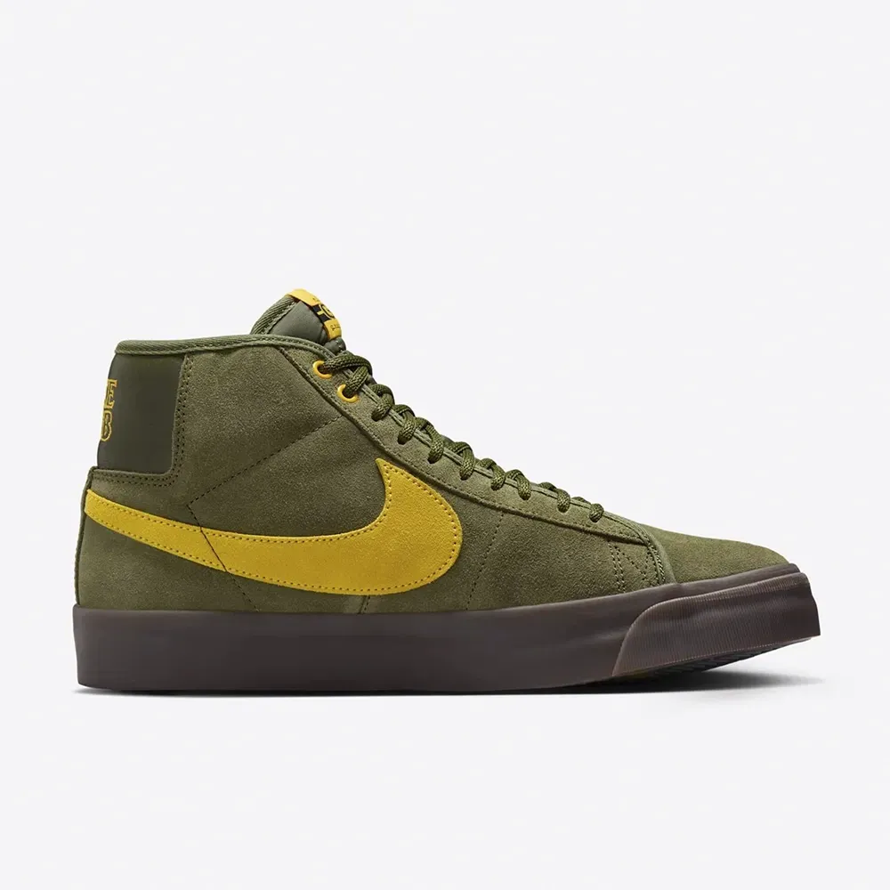 Antihero Skateboards x SB Zoom Blazer Mid Rough Green foto 3