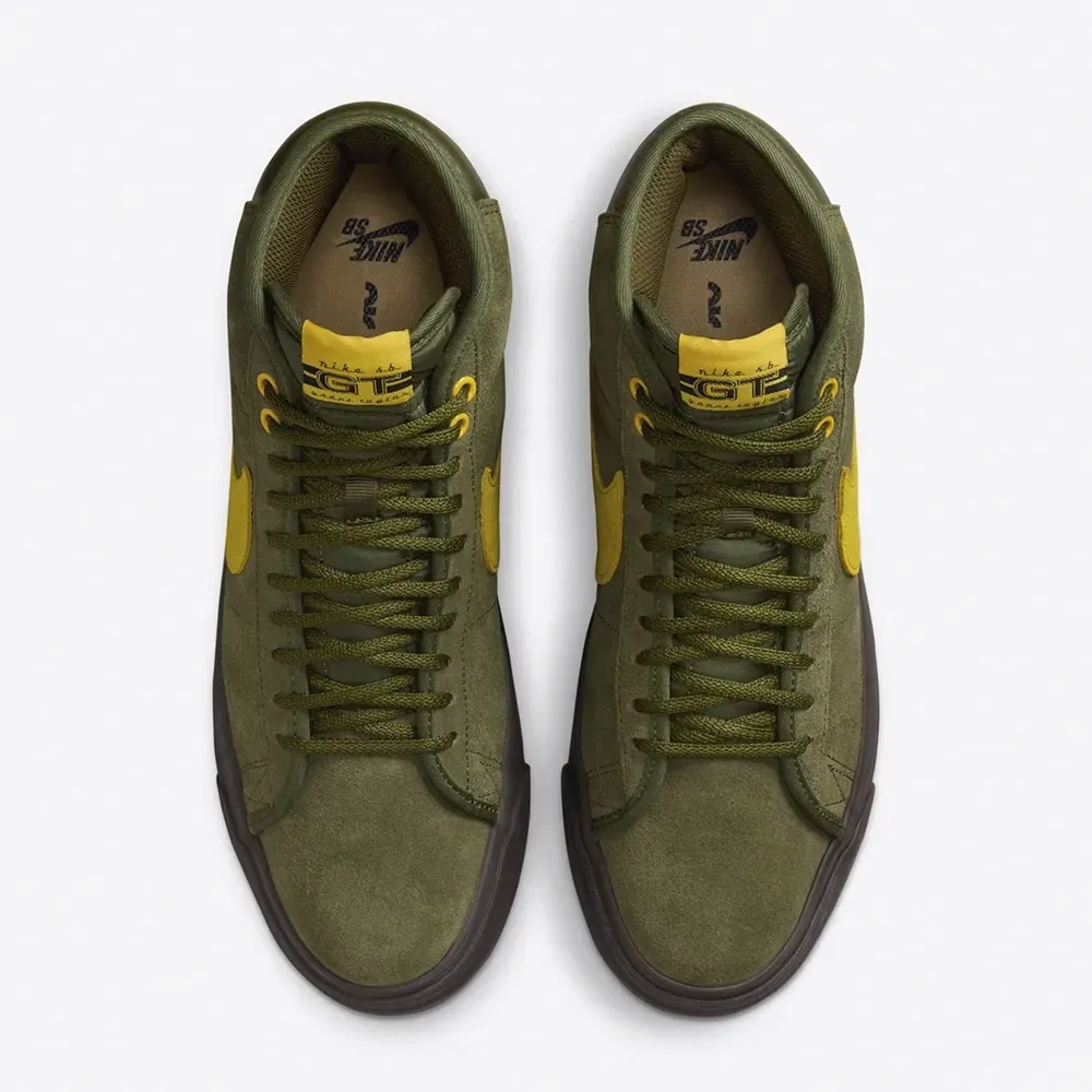 Antihero Skateboards x Nike SB Zoom Blazer Mid Rough Green foto 2