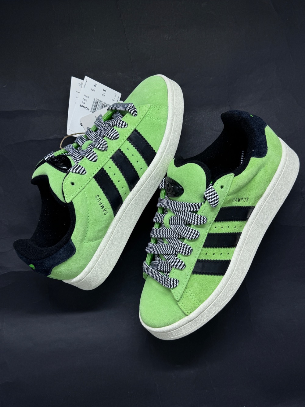 adidas Campus 00s Solar Green — 37, Novo