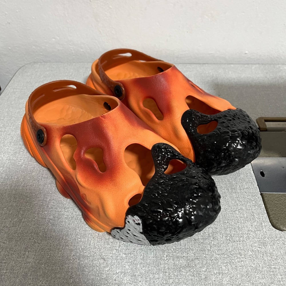 P_Andrade x Rider Chinelo FrogR Plant Based Orange