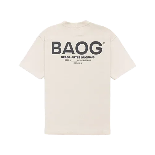 Camiseta Brasil Artes Originais Logo Supernatural Off White