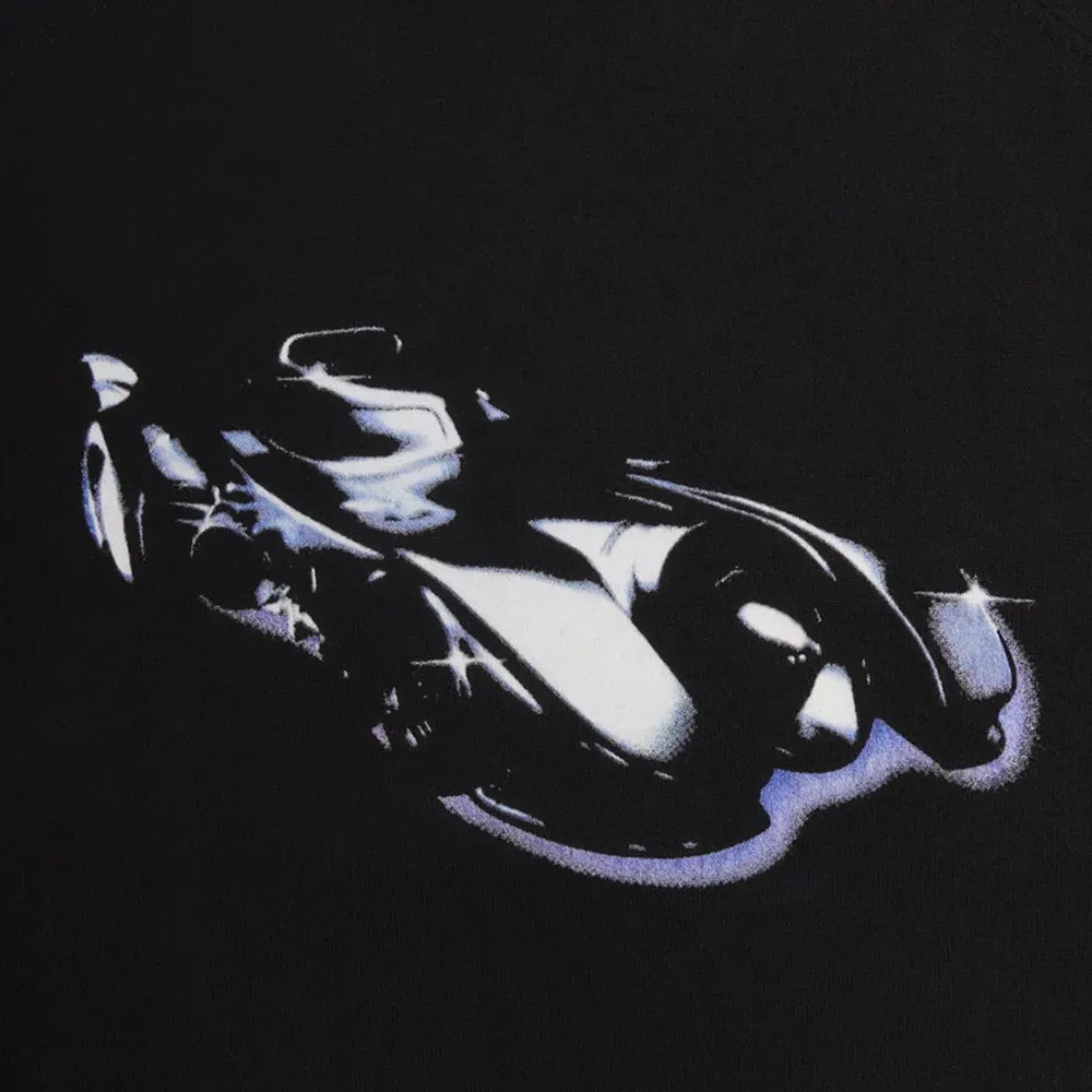 Batman x Kith Batmobile Crewneck Sweater Black foto 2