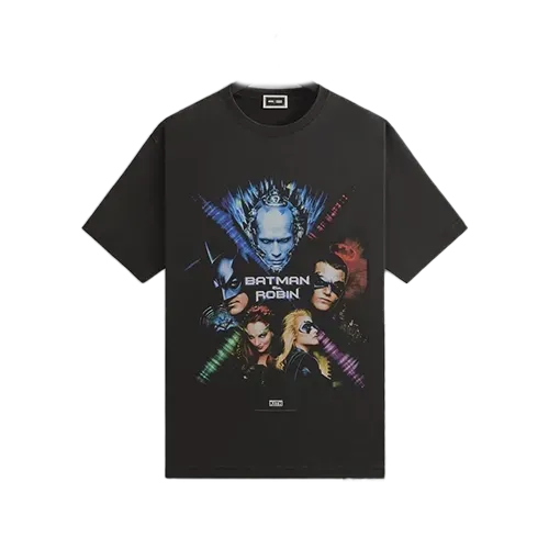 Batman x Kith Camiseta Batman and Robin Vintage Tee Black