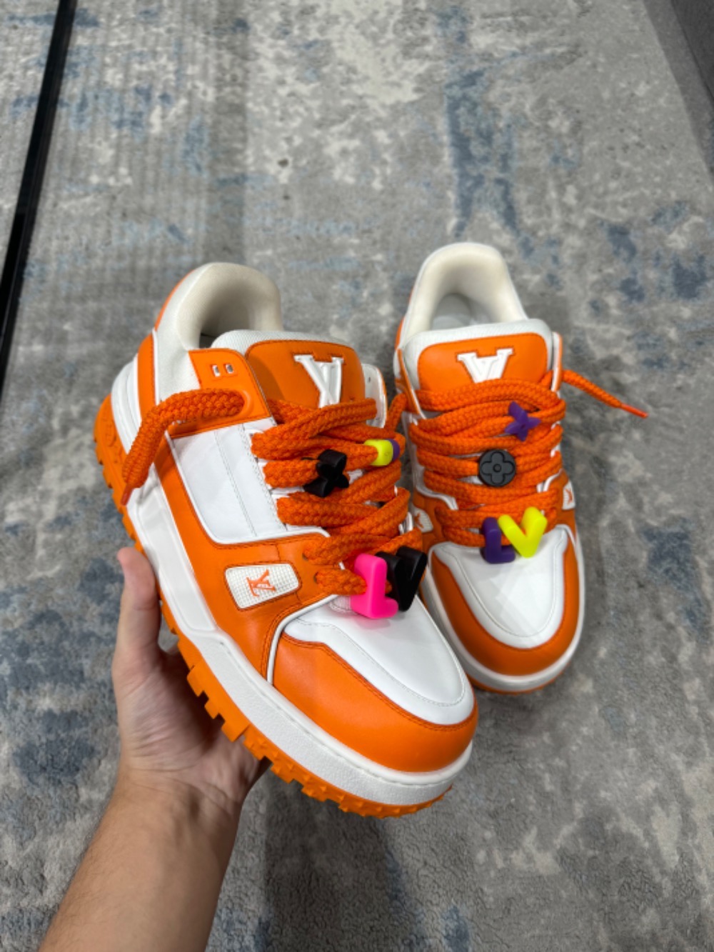 Louis Vuitton Trainer Maxi Orange