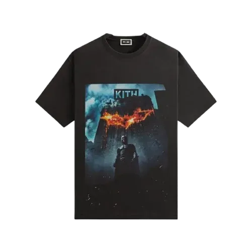 Batman x Kith Camiseta Dark Knight International Vintage Tee Black