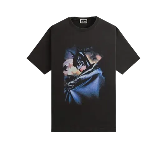 Batman x Kith Camiseta Forever Hero Vintage Tee Black