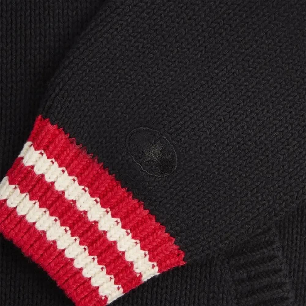 Batman x Kith Sweater Wyona Quarter Zip Black foto 3