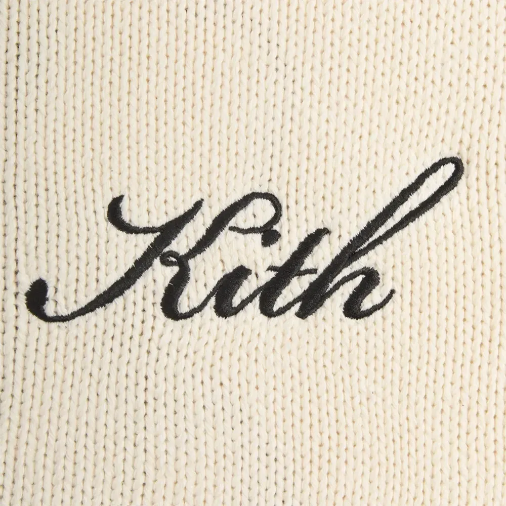 Batman x Kith Sweater Joker Wyona Full Zip Sandrift foto 2