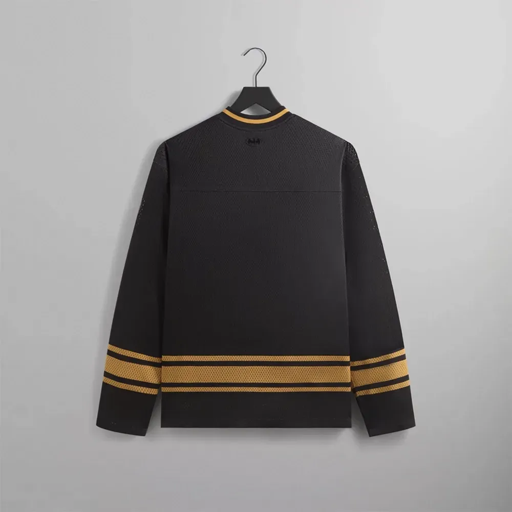 Batman x Kith Camiseta Long Sleeve Malik Jersey Black foto 1