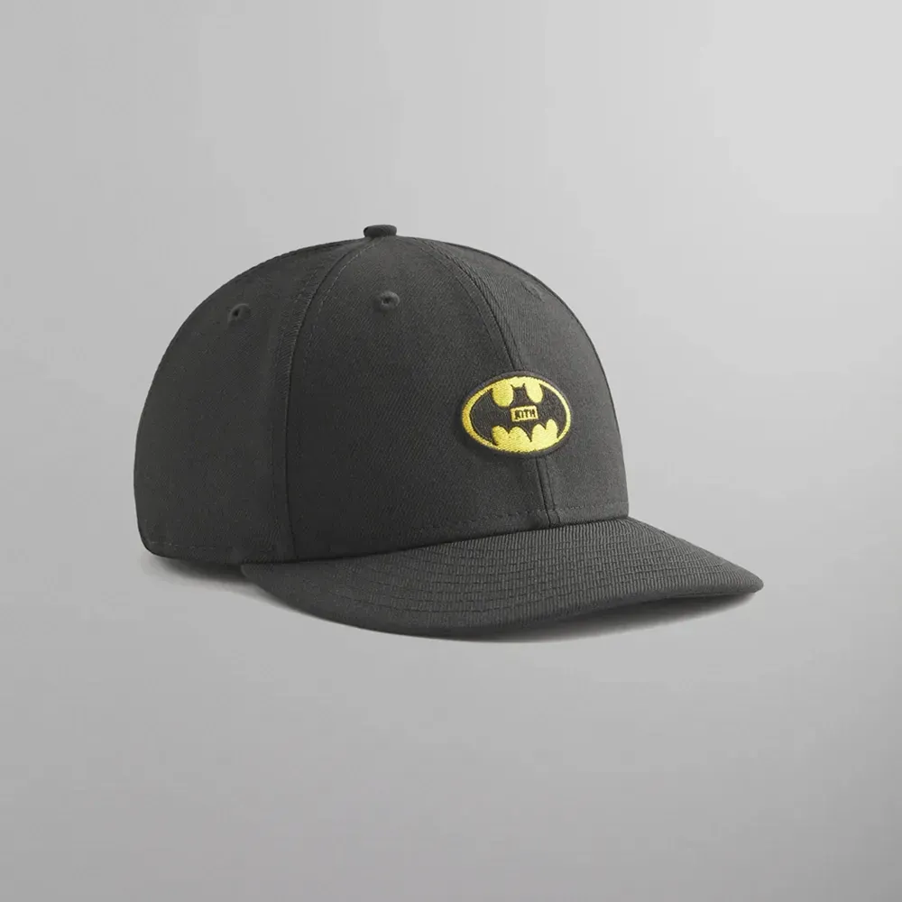 Batman x Kith Boné New Era 59FIFTY Low Profile Black - Droper