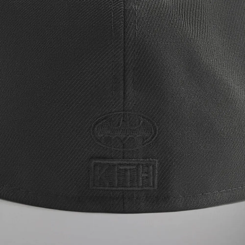 Batman x Kith Boné New Era 59FIFTY Low Profile Black - Droper
