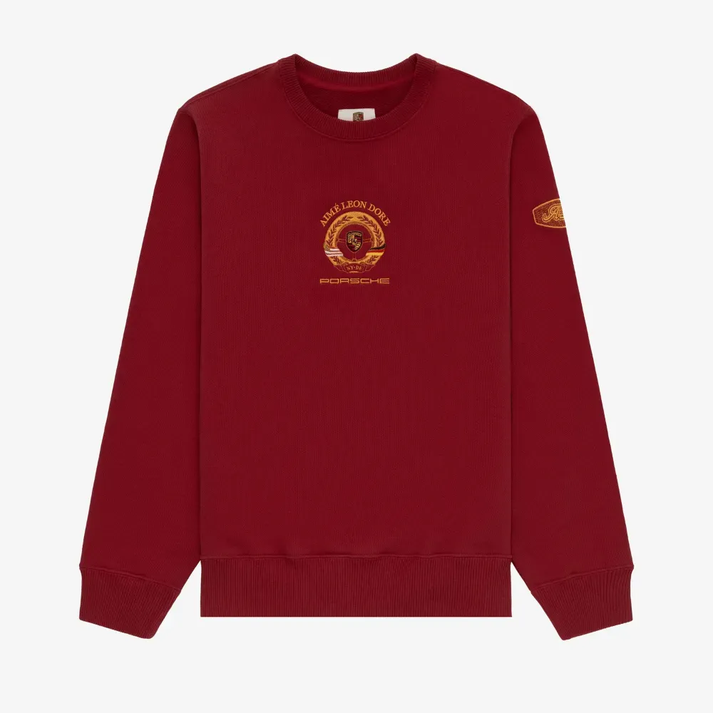 Aimé Leon Dore x Porsche 993 Turbo Moletom Embroidered Crewneck