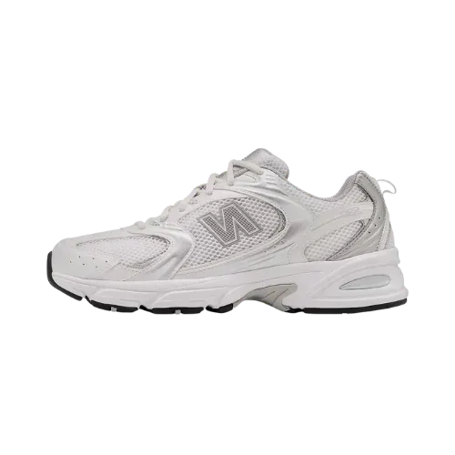 New Balance 530 White Silver Metallic
