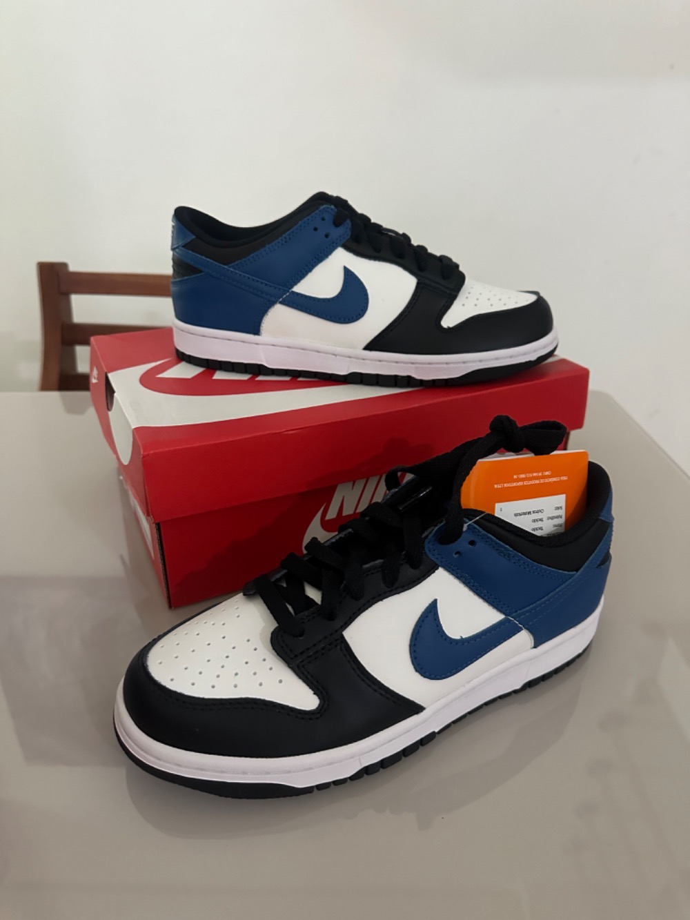 Nike Dunk Low GS Industrial Blue — 38, Novo