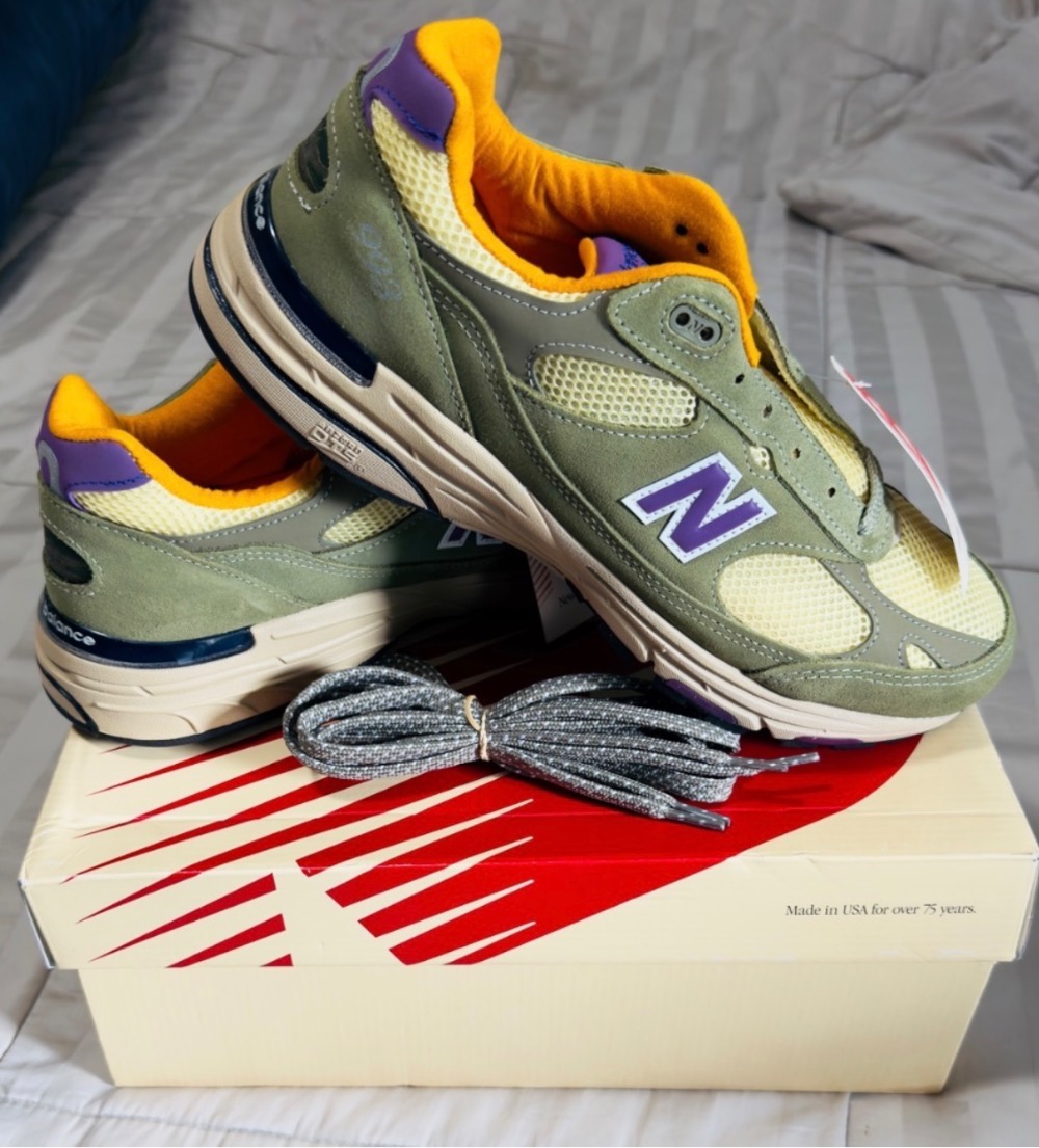 Teddy Santis x New Balance 993 Made in USA Olive Leaf Maize