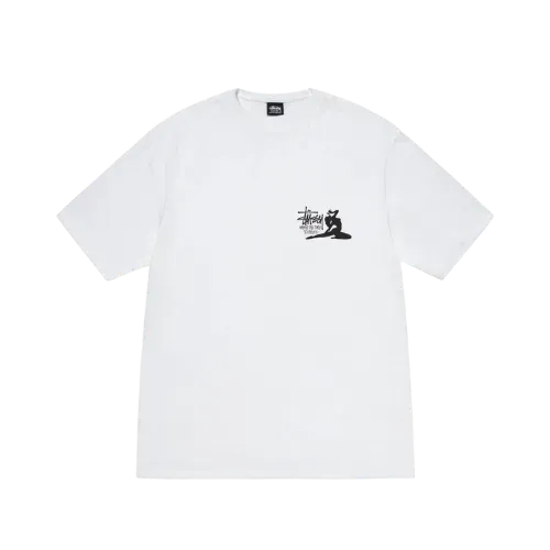 Camiseta Stussy Relax White