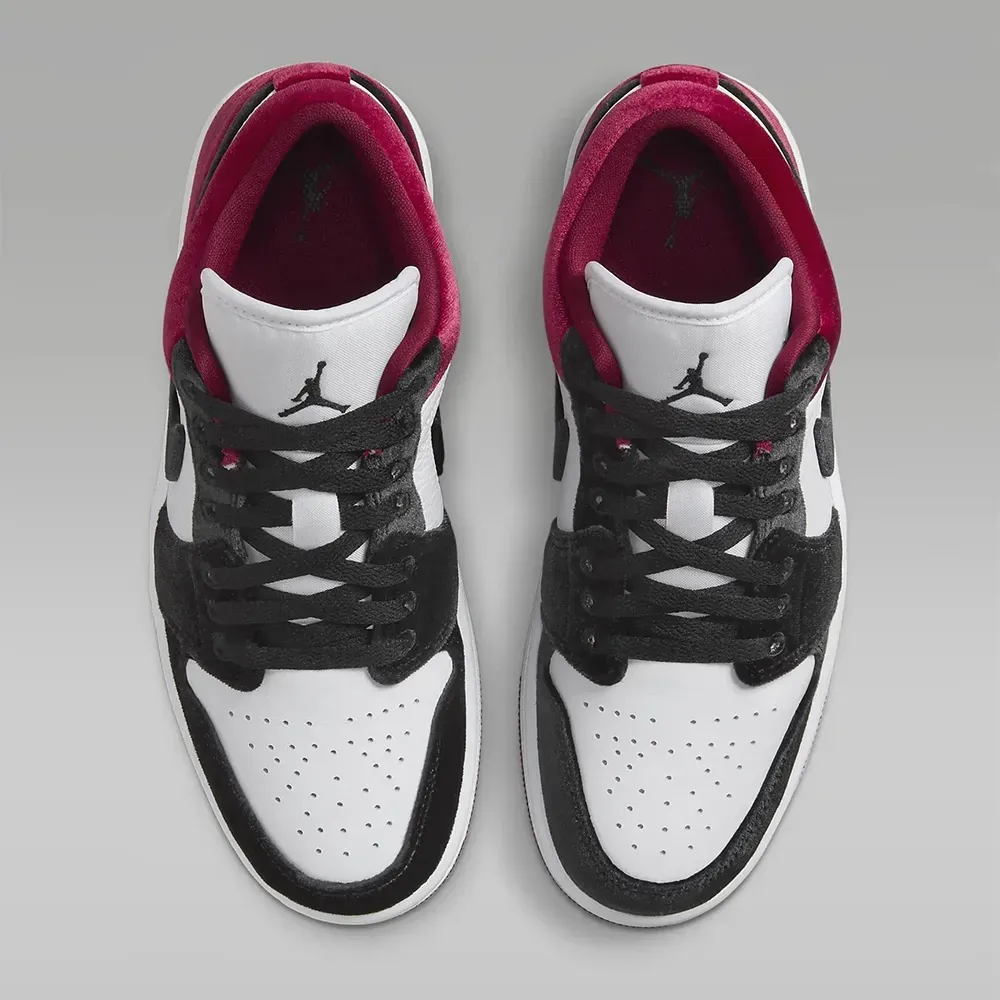 NIKE Air Jordan 1 Low ベルベット 27cm Air Jordan 1 Low SE Velvet Black Toe - Droper