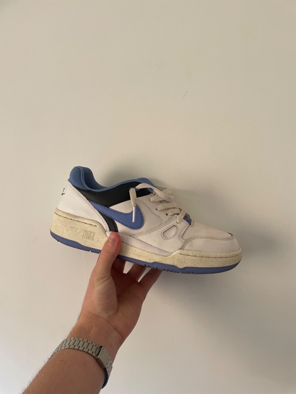 Nike Full Force Low White Blue