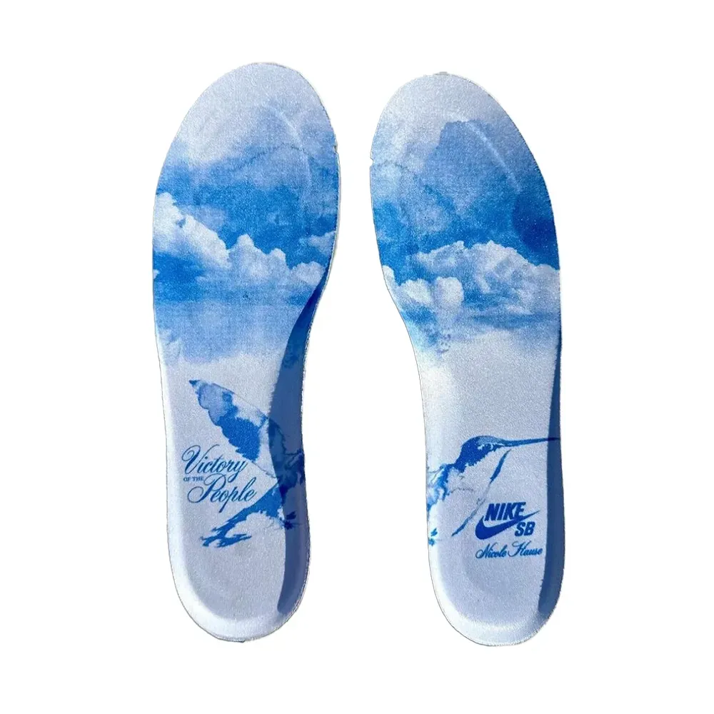 Nike Men's Nicole Hause X Dunk Low Pro Sb 'White University Blue' Sneakers
