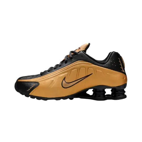 Nike Shox R4 Metallic Gold