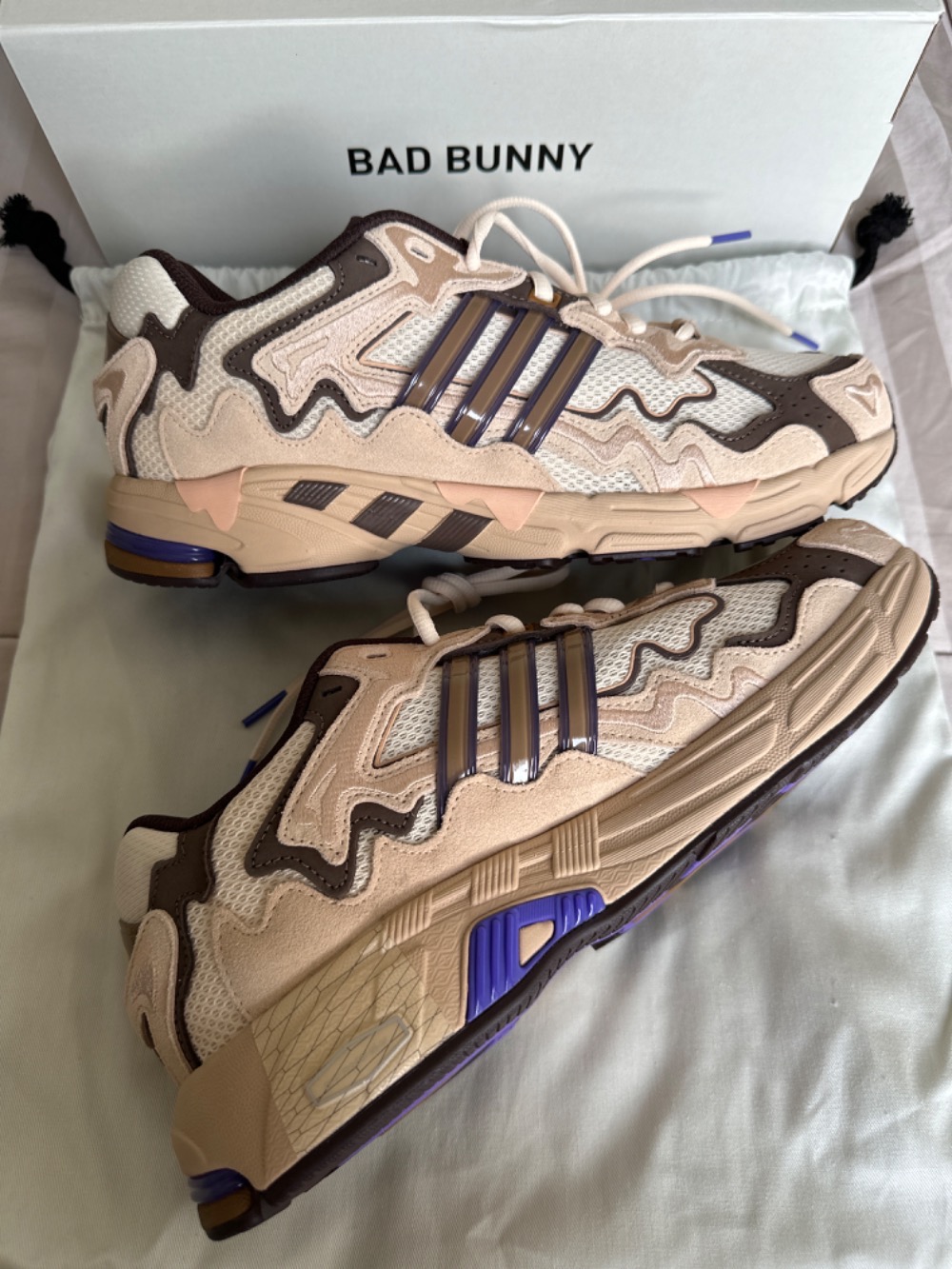 Bad Bunny x adidas Response CL Bronze Strata
