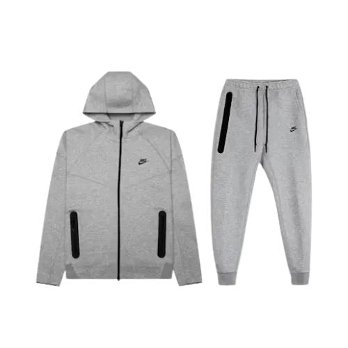 【ブライトン】24/25 Grey Tech Fleece上下セット(Lサイズ) Set Nike Sportswear Tech Fleece Full-Zip Dark Heather Grey - Droper