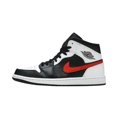 Air Jordan 1 Mid Chile Black Red White