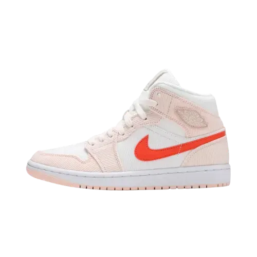 Air Jordan 1 Mid Crimson Tint Toe - Droper