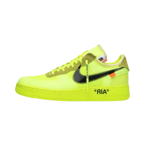 Off-White x Nike Air Force 1 Volt - Droper