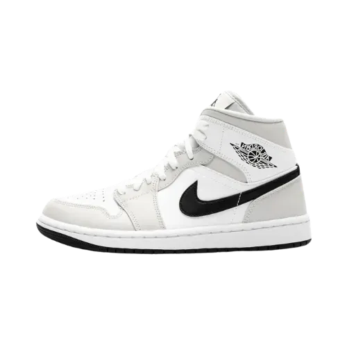 Air Jordan 1 Mid Light Smoke Grey