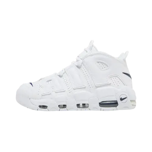 Nike Air More Uptempo '96 White and Midnight Navy